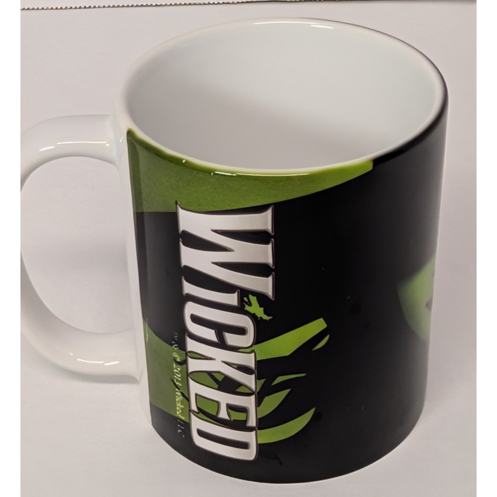 WICKED Broadway Musical Coffee Tea Cup Mug Year 2013 12 oz Ceramic Porcelain